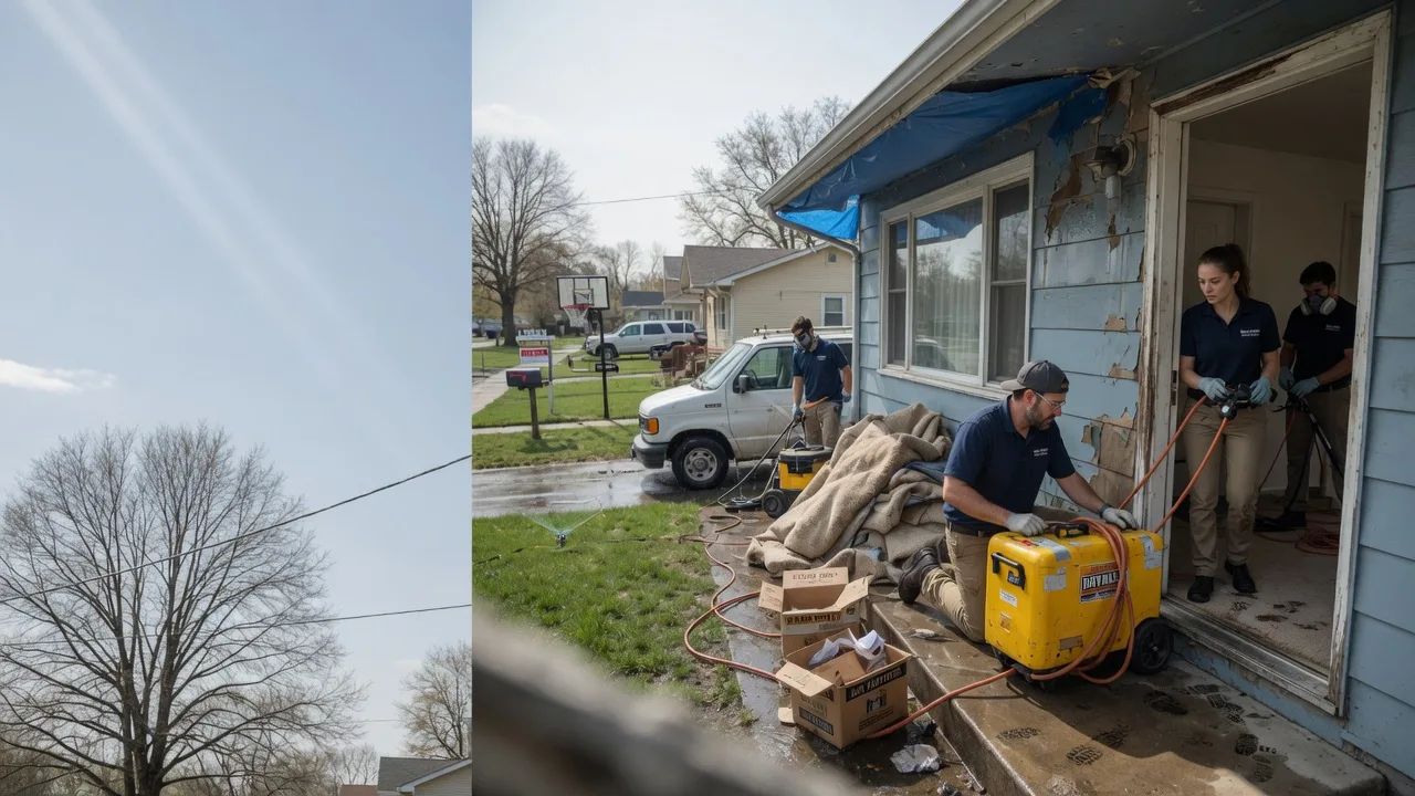 Basement Flood Cleanup in Glencoe, IL near me
